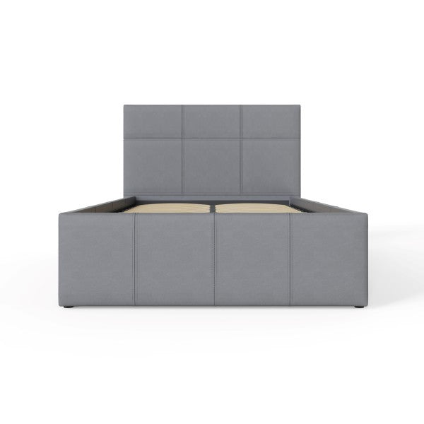 End Lift Ottoman Bed Faux Leather