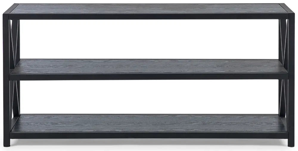 Lima TV Unit with 2 Open Shelves - Julian Bowen