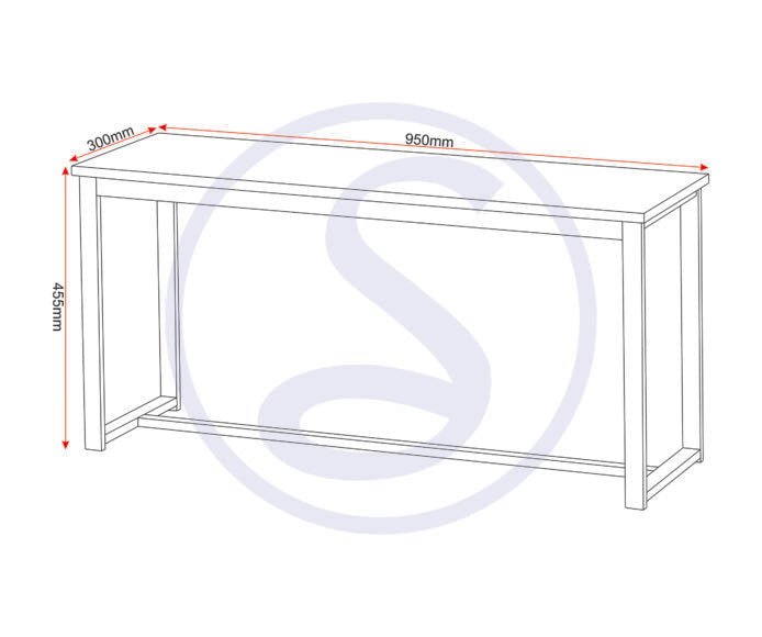 Lincoln Space Saving Dining Set with 2 Benches - Seconique
