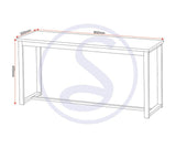 Lincoln Space Saving Dining Set with 2 Benches - Seconique