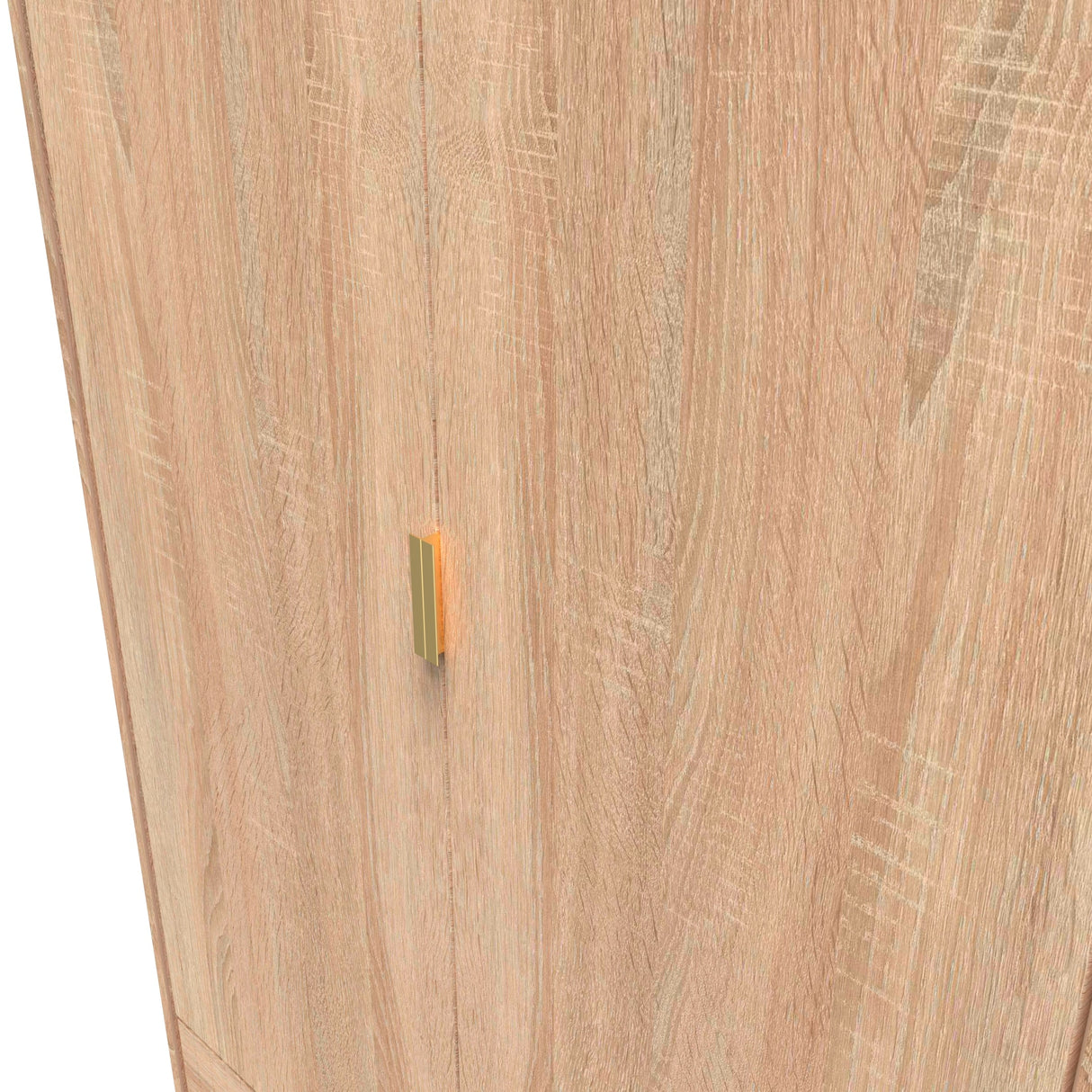 Linear 2 Door 2 Drawer Wardrobe - Welcome Furniture