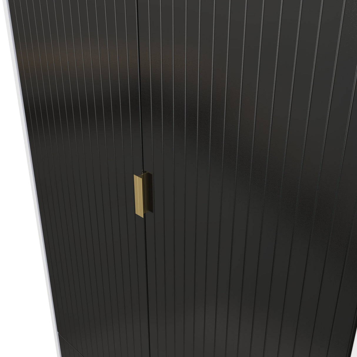 Linear 2 Door 2 Drawer Wardrobe - Welcome Furniture