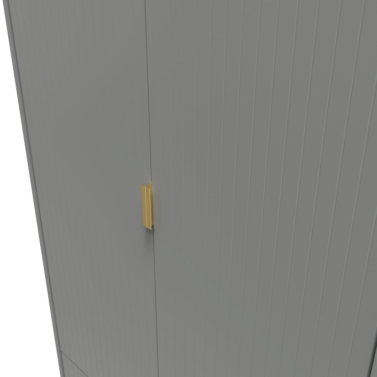 Linear 2 Door 2 Drawer Wardrobe - Welcome Furniture