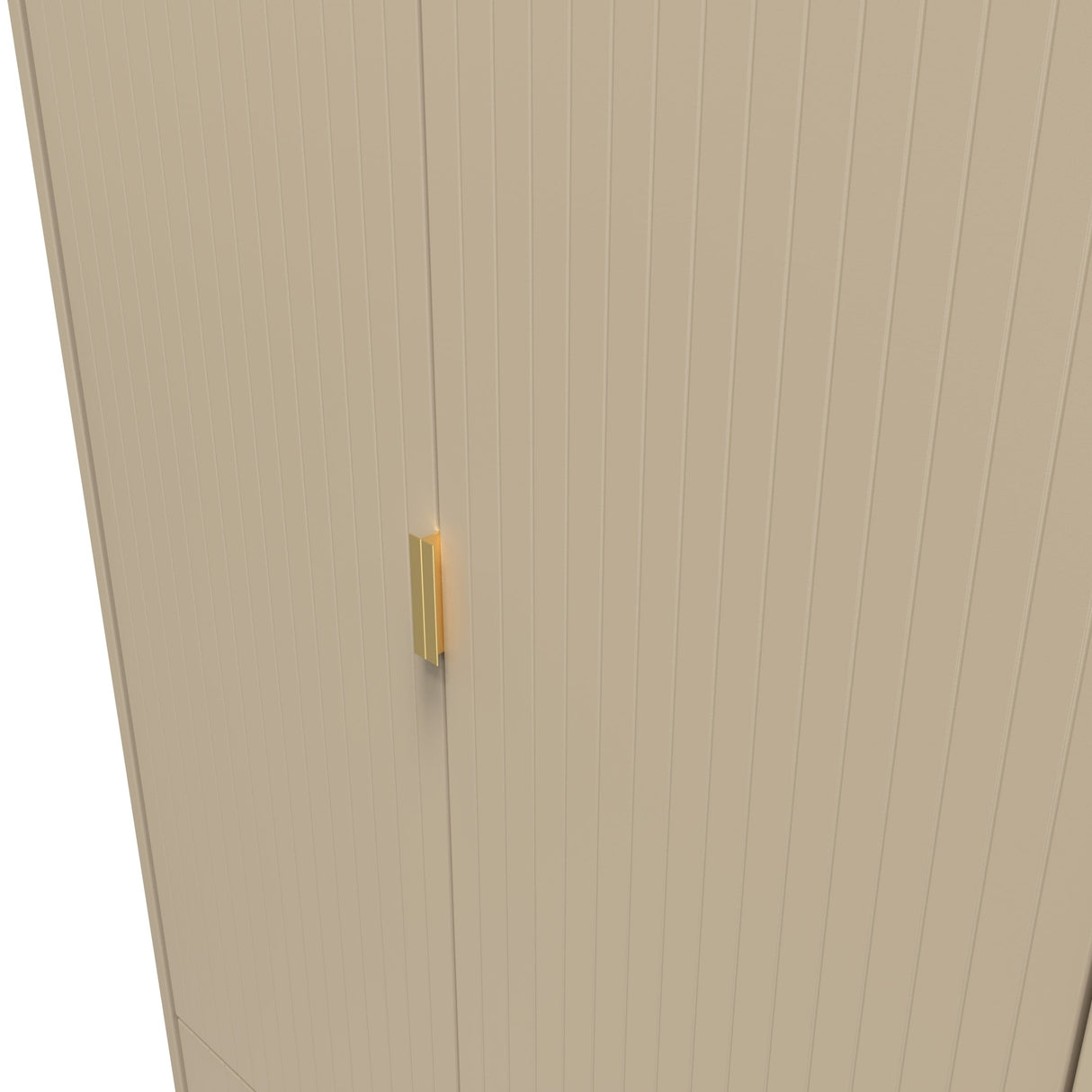 Linear 2 Door 2 Drawer Wardrobe - Welcome Furniture