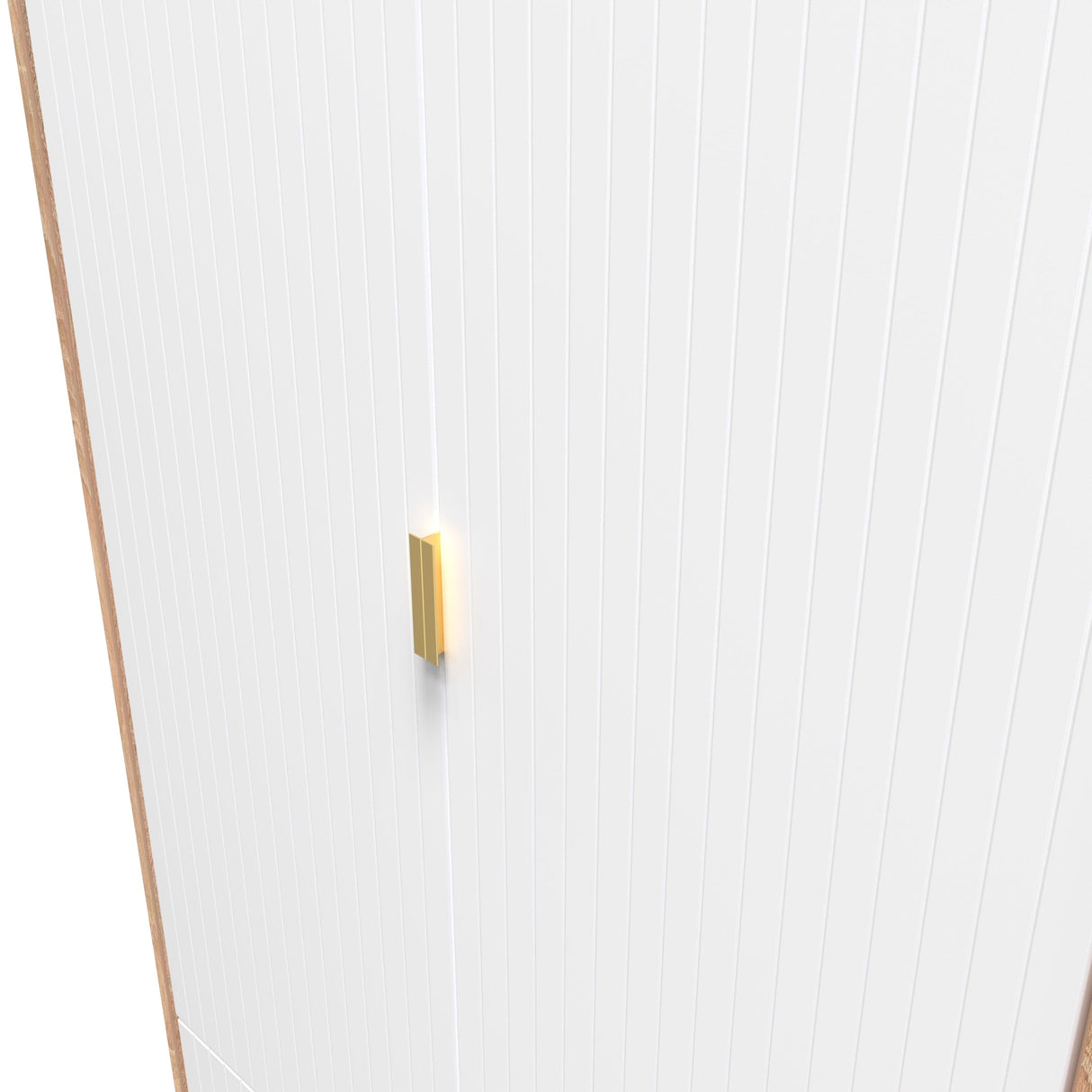 Linear 2 Door 2 Drawer Wardrobe - Welcome Furniture