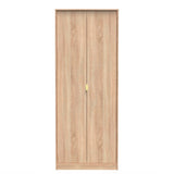 Linear 2 Door Wardrobe - Welcome Furniture