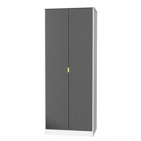 Linear 2 Door Wardrobe - Welcome Furniture