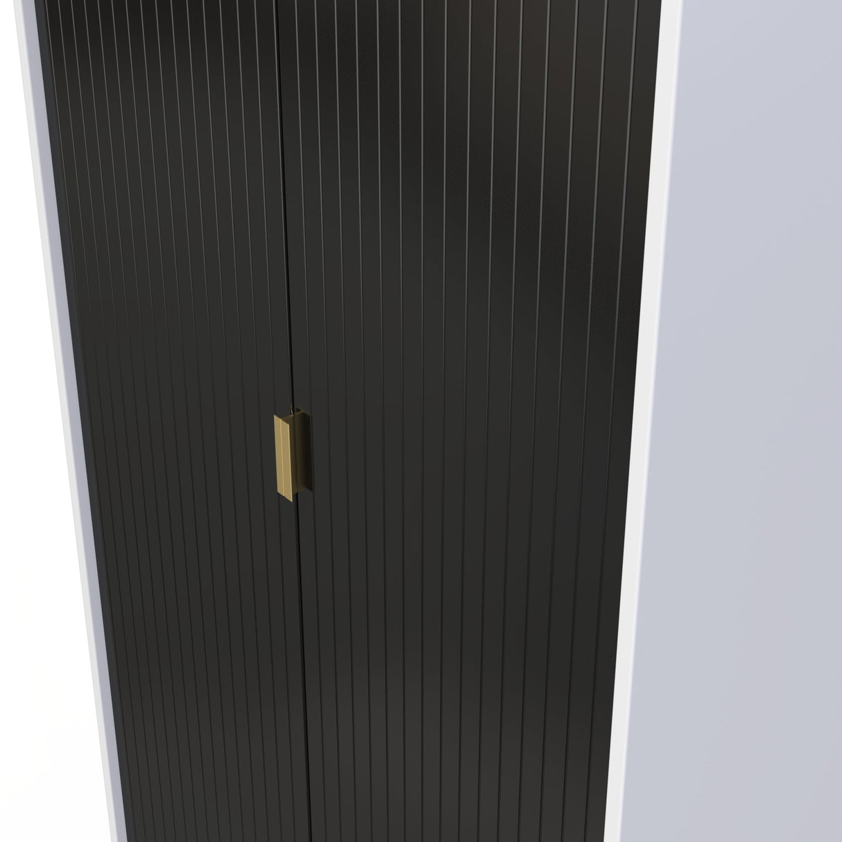 Linear 2 Door Wardrobe - Welcome Furniture