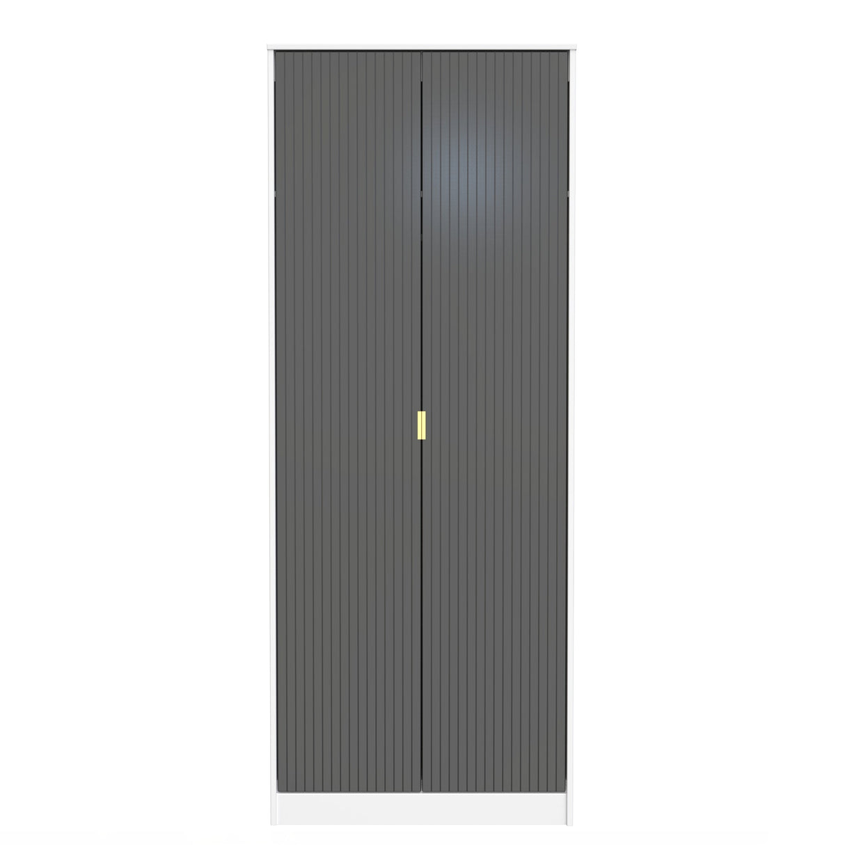 Linear 2 Door Wardrobe - Welcome Furniture