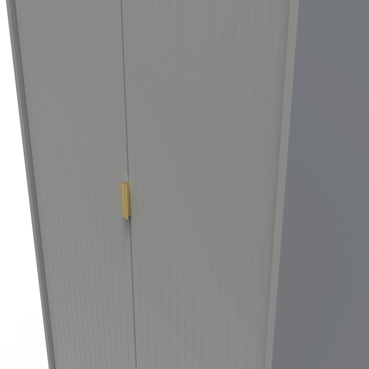 Linear 2 Door Wardrobe - Welcome Furniture
