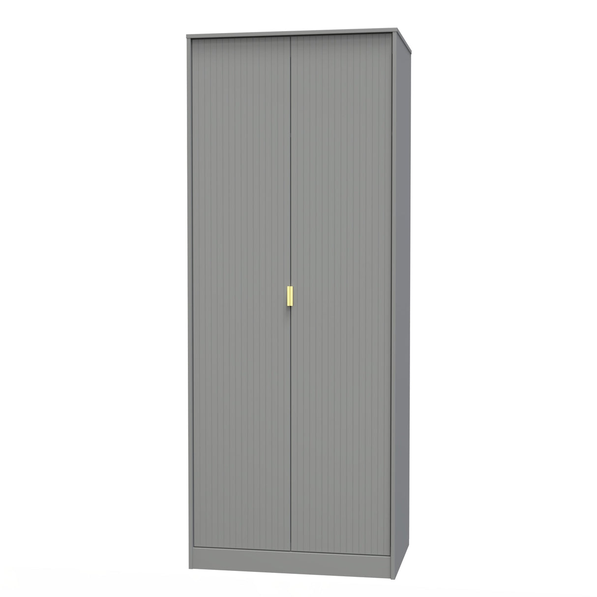 Linear 2 Door Wardrobe - Welcome Furniture