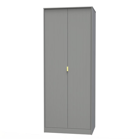 Linear 2 Door Wardrobe - Welcome Furniture