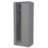 Linear 2 Door Wardrobe - Welcome Furniture