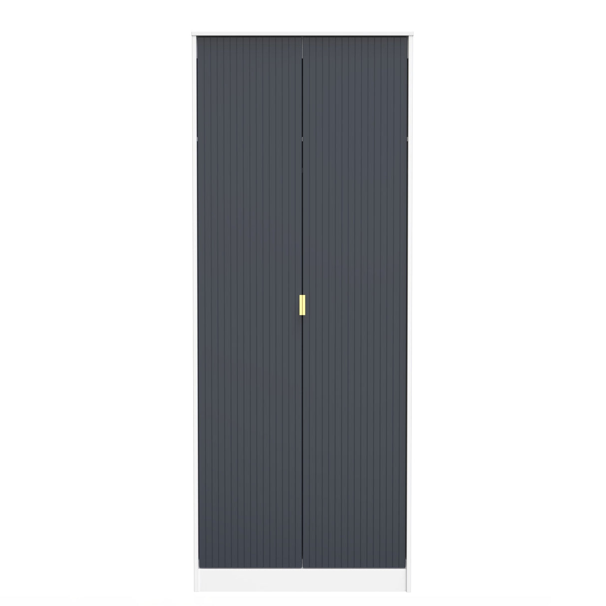 Linear 2 Door Wardrobe - Welcome Furniture