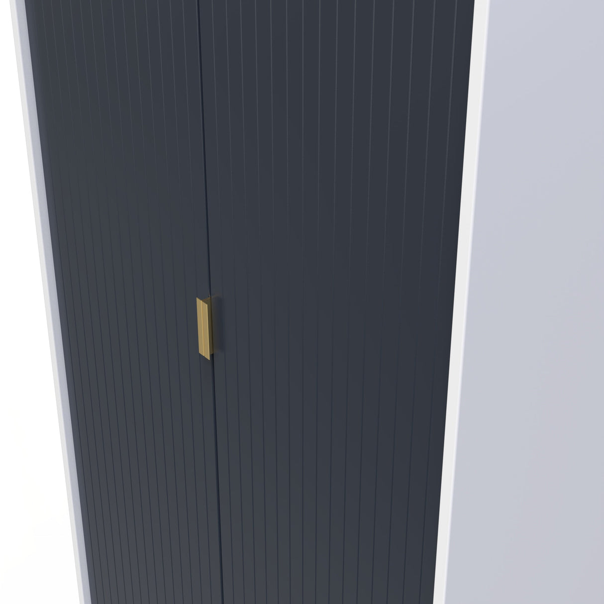 Linear 2 Door Wardrobe - Welcome Furniture
