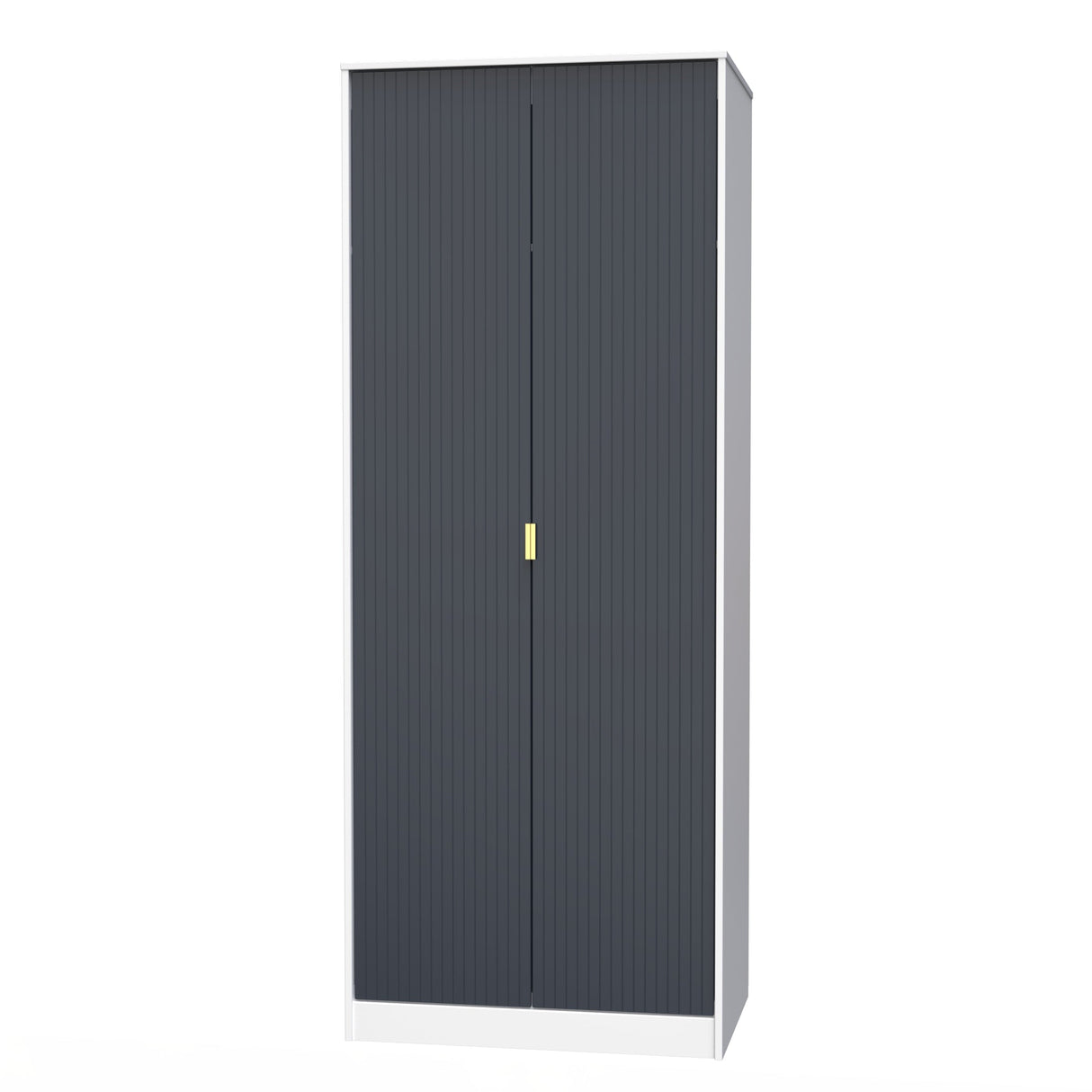 Linear 2 Door Wardrobe - Welcome Furniture