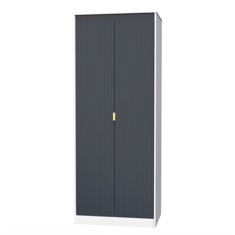 Linear 2 Door Wardrobe - Welcome Furniture