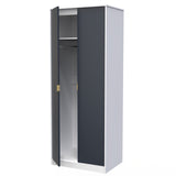 Linear 2 Door Wardrobe - Welcome Furniture