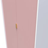 Linear 2 Door Wardrobe - Welcome Furniture