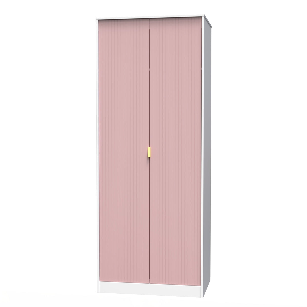 Linear 2 Door Wardrobe - Welcome Furniture
