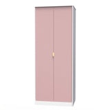 Linear 2 Door Wardrobe - Welcome Furniture