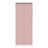 Linear 2 Door Wardrobe - Welcome Furniture