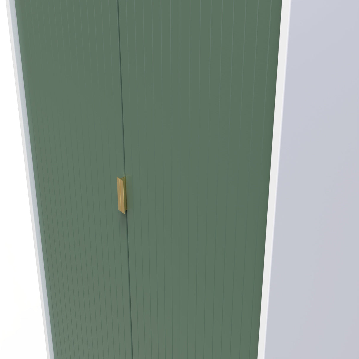 Linear 2 Door Wardrobe - Welcome Furniture