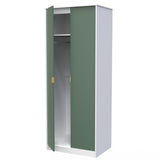 Linear 2 Door Wardrobe - Welcome Furniture