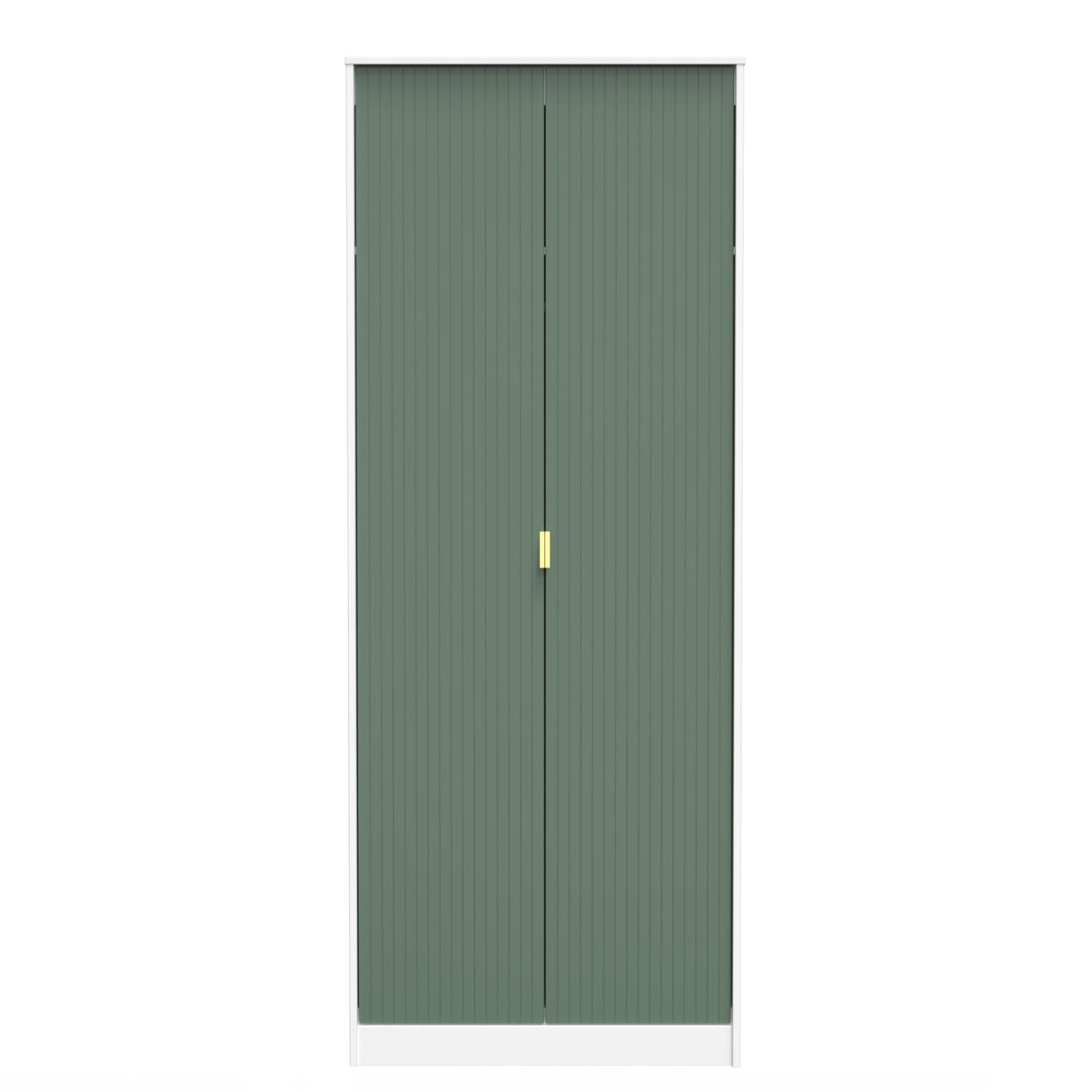 Linear 2 Door Wardrobe - Welcome Furniture
