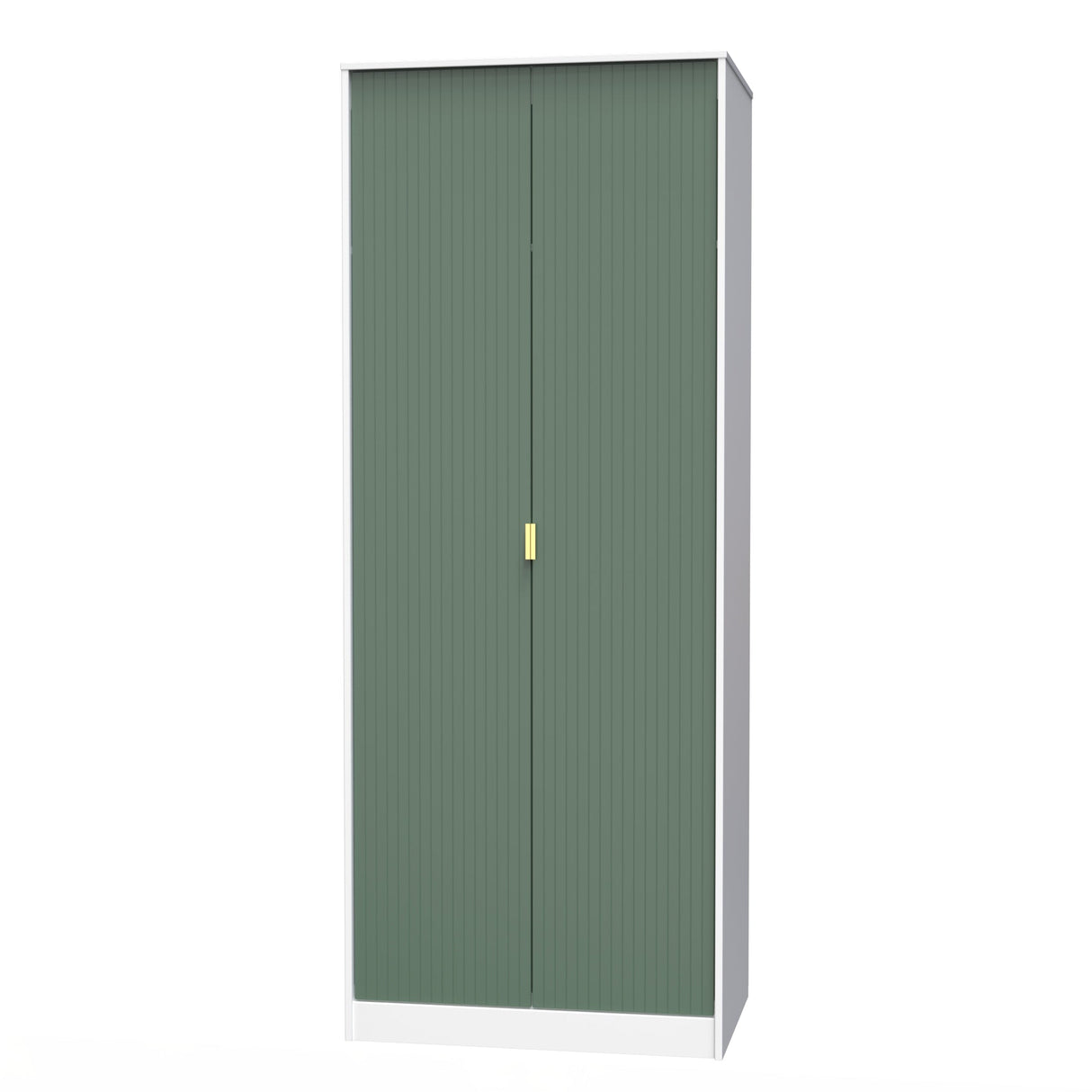 Linear 2 Door Wardrobe - Welcome Furniture