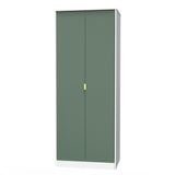 Linear 2 Door Wardrobe - Welcome Furniture