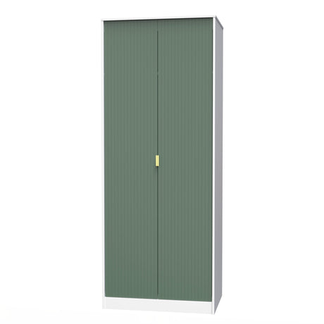 Linear 2 Door Wardrobe - Welcome Furniture