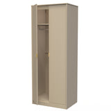 Linear 2 Door Wardrobe - Welcome Furniture