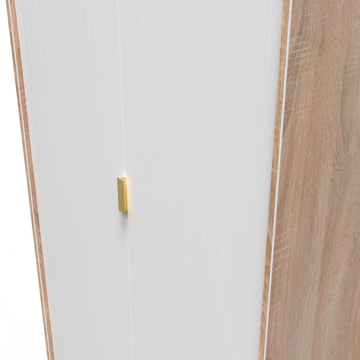 Linear 2 Door Wardrobe - Welcome Furniture