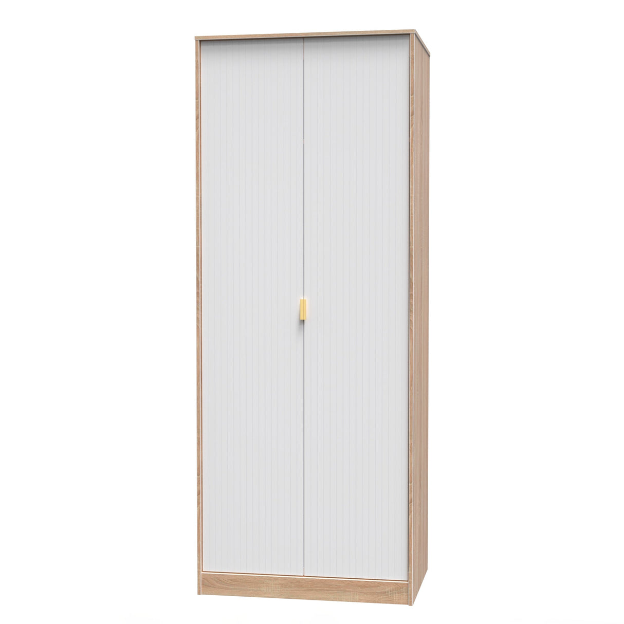 Linear 2 Door Wardrobe - Welcome Furniture