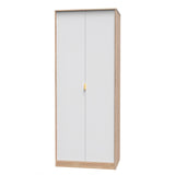 Linear 2 Door Wardrobe - Welcome Furniture