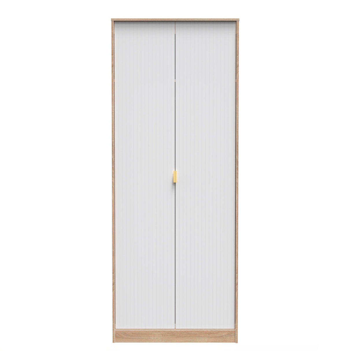 Linear 2 Door Wardrobe - Welcome Furniture