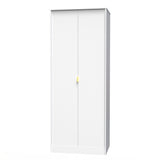 Linear 2 Door Wardrobe - Welcome Furniture