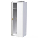 Linear 2 Door Wardrobe - Welcome Furniture