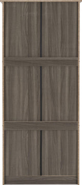 Lisbon 2 Door Double Wardrobe - Seconique