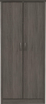 Lisbon 2 Door Double Wardrobe - Seconique