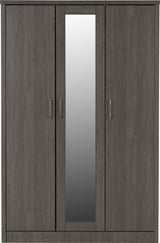 Lisbon 3 Door Triple Wardrobe - Seconique
