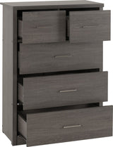 Lisbon 3+2 Drawer Chest - Seconique