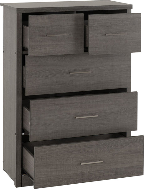 Lisbon 3+2 Drawer Chest - Seconique