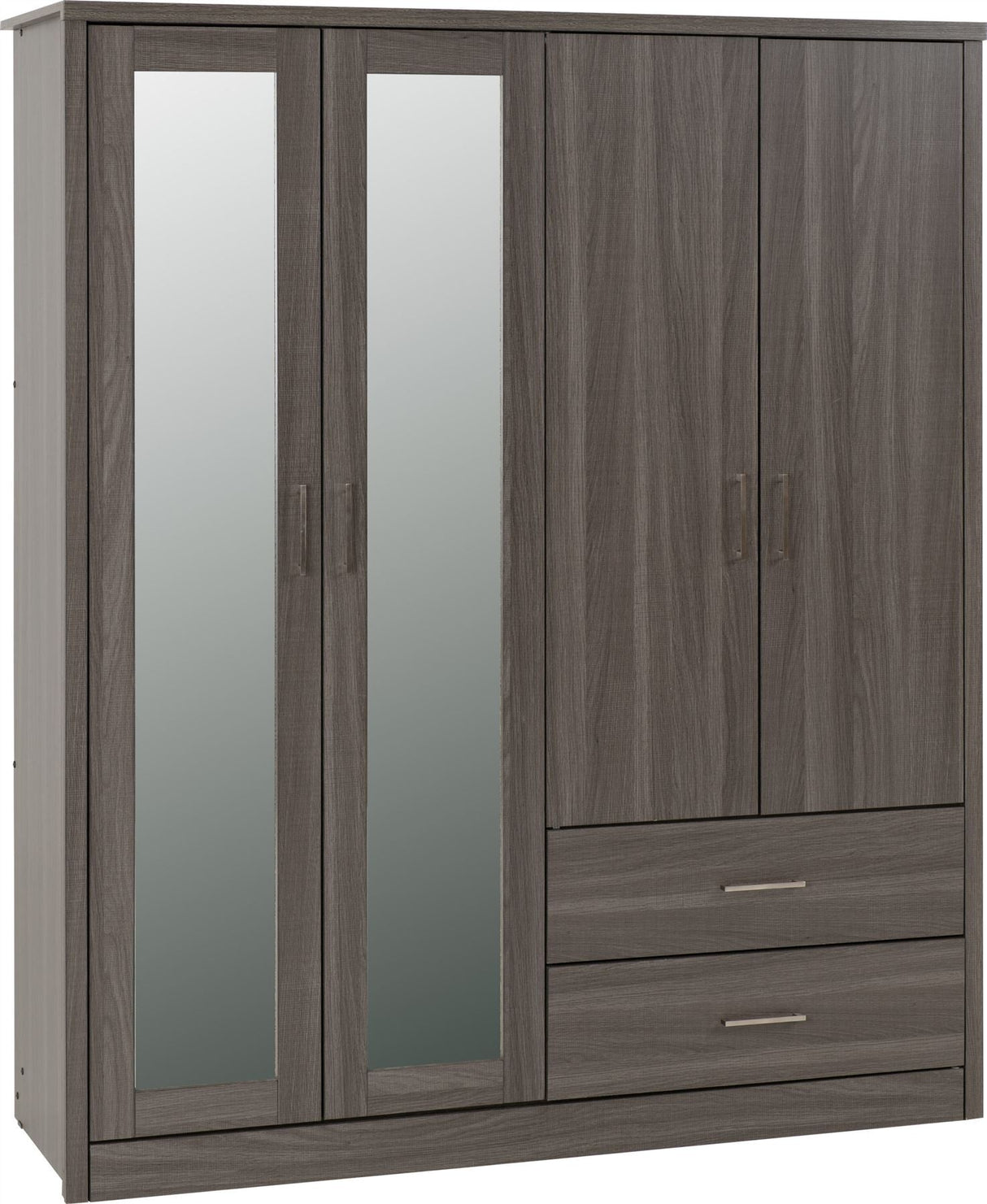 Lisbon 4 Door Wardrobe - Seconique