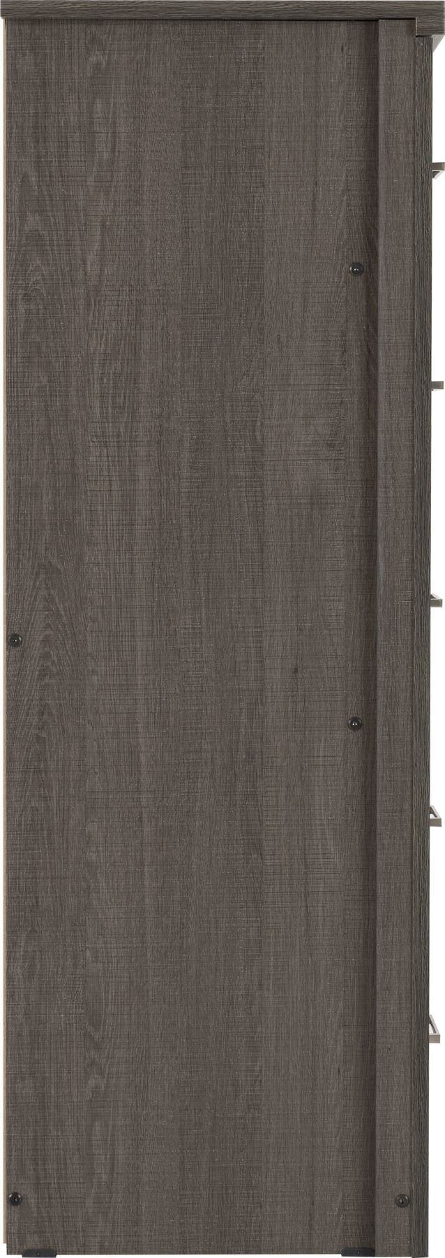 Lisbon 5 Drawer Narrow Tallboy Chest - Seconique