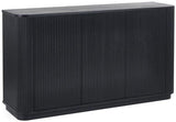 Louis Fluted 3 Door Sideboard - Julian Bowen