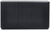 Louis Fluted 3 Door Sideboard - Julian Bowen