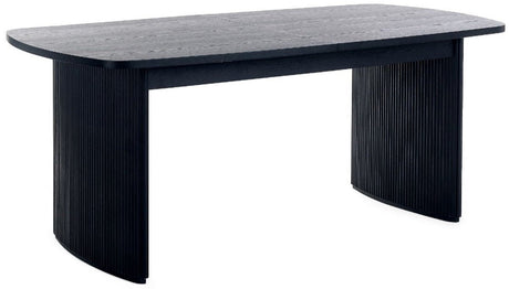 Louis Fluted Extending Dining Table - Julian Bowen
