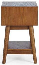 Lowry 1 Drawer Side Table - Julian Bowen